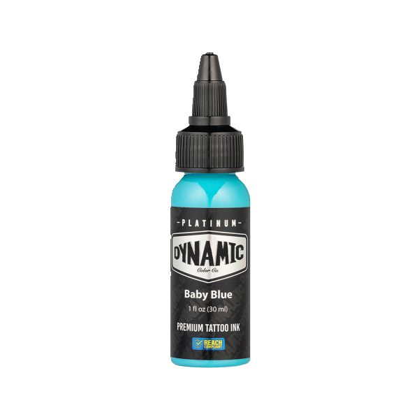 DYNAMIC PLATINUM TATTOO INK - BABY BLUE 30ML