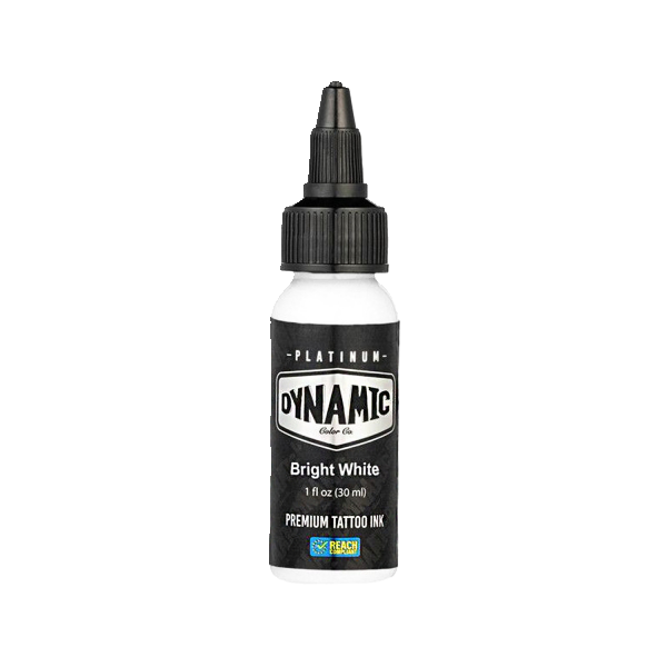DYNAMIC PLATINUM TATTOO INK - BRIGHT WHITE 30ML