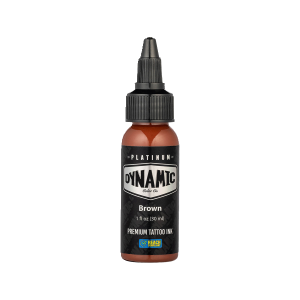 DYNAMIC PLATINUM TATTOO INK - BROWN 30ML