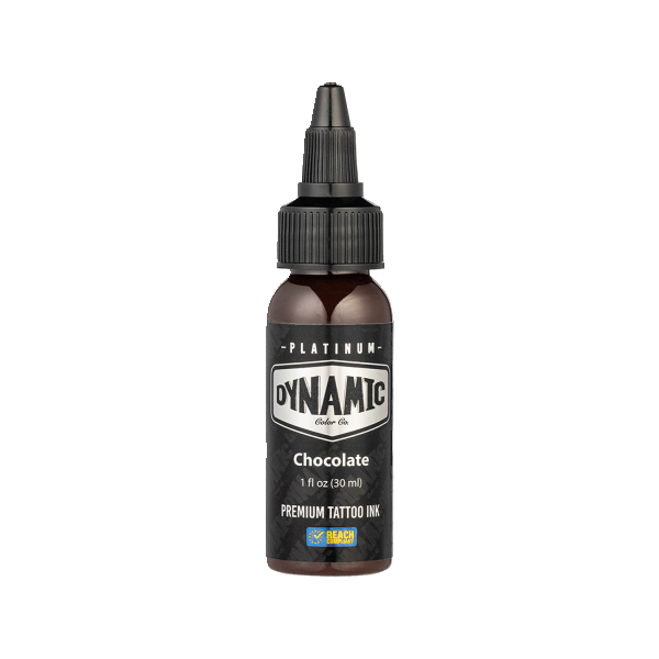 DYNAMIC PLATINUM TATTOO INK - CHOCOLATE 30ML