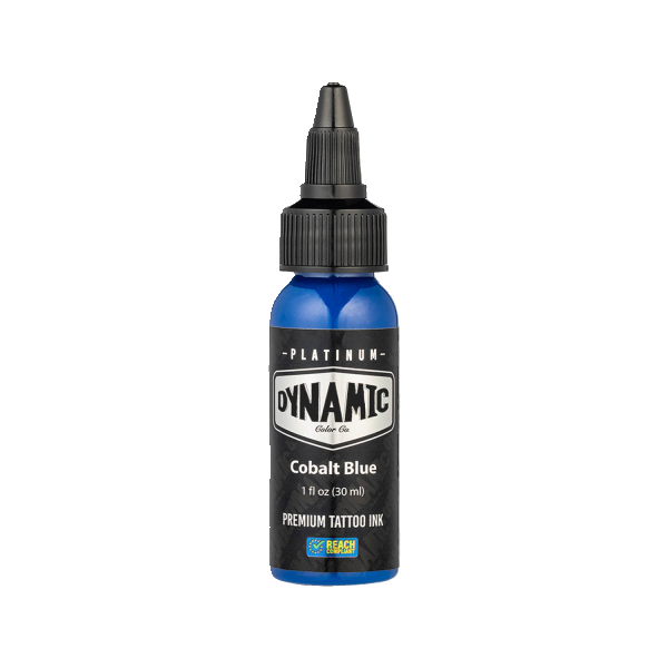 DYNAMIC PLATINUM TATTOO INK - COBALT BLUE 30ML
