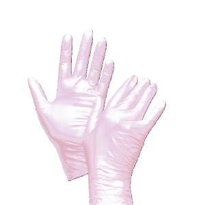 GUANTI PINK FRANCY ROSE CONF. 100 PEZZI