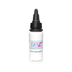 INTENZE INK GEN-Z - SNOW WHITE OPAQUE 30ML