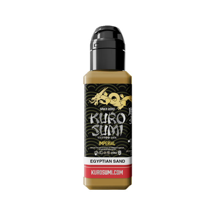 KURO SUMI IMPERIAL TATTOO INK - EGYPTIAN SAND 22ML
