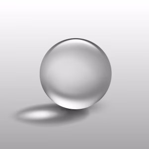 SFERA IN VETRO MESCOLA COLORE