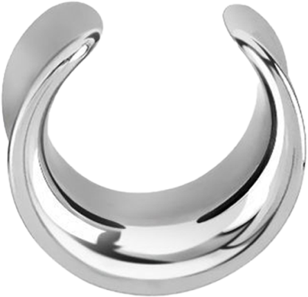 EAR CUFF IN ACCIAIO CHIRURGICO 14MM - immagine 2
