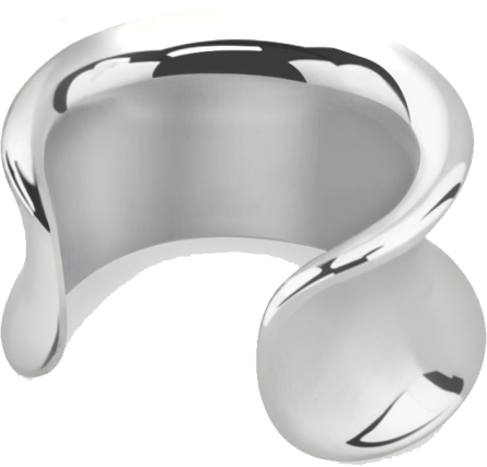 EAR CUFF IN ACCIAIO CHIRURGICO 14MM