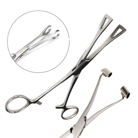 PINZA PER PIERCING IN ACCIAIO INOX
